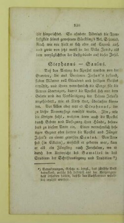 Stephanus - Saulus