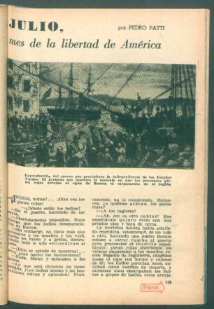Julio, mes de la libertad de América