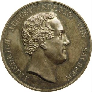 König Friedrich August II. - Industrieausstellung Leipzig