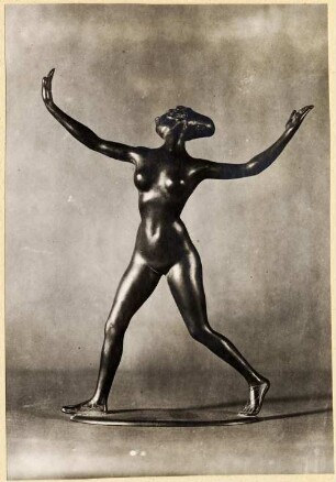 Tanzende Salome : Tanzende Salome. Bronze (1922; M. Molitor)