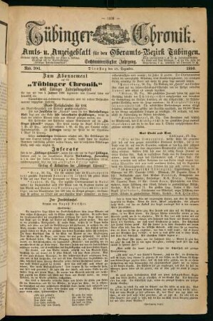 28. Dezember (Nro. 304) - 31. Dezember (Nro.307)