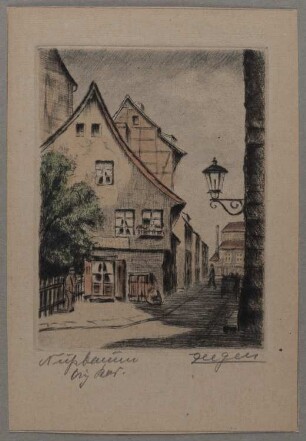 Berlin-Mitte: Fischerstraße 21, Ecke Köllnische Straße: Gasthaus zum Nußbaum