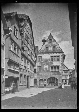 Brückengasse mit Götzelmann´schem Haus Richtung Marktplatz