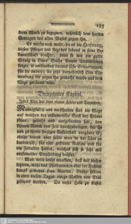 Dreyzehntes Kapitel