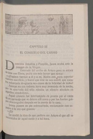 Capítulo III - El consuelo del cariño