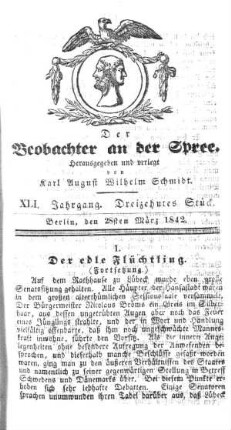 13. Stueck, 28. Maerz 1842