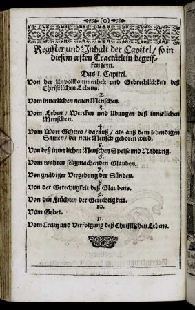 [Das erste Tractätlein.]