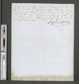 Brief an Johann Heinrich Bernhard Dräseke