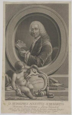 Bildnis des Rudolphus Augustus Schubartus