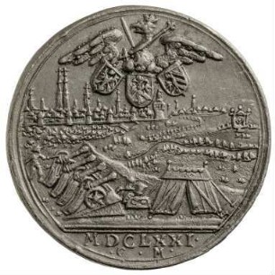 Medaille, 1671