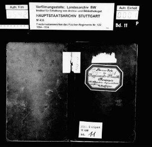 Regimentsmusik (1.Kompanie): Unteroffiziere und Kapitulanten 1877-1902