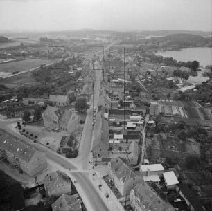 Plauer Straße in Krakow am See : Blickrichtung Norden