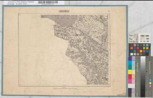 [Topographische Karte 1 : 80.000 von Rheinland und Westfalen-Generalstabskarte -]. Geldern. Nr. 4. LF 23°30' B 51°30'. grav. v. Cr. Francke. 1846.