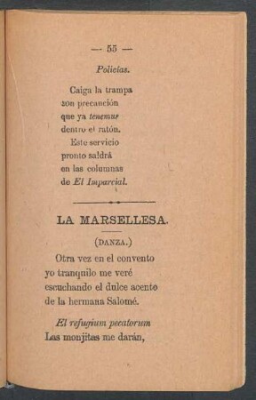 La Marsellesa. : (Danza.)