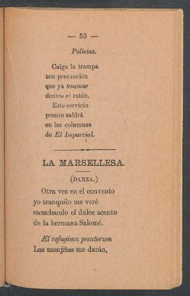 La Marsellesa. : (Danza.)