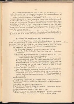 b) Erfordernisse, Gesamtanlage und Hauptabmessungen.