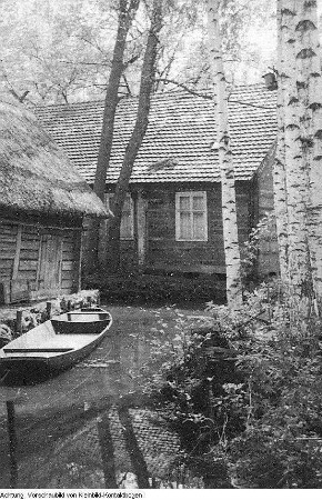 Spreewald, Kulturgruppe Lübben, Lübbenau-Lehde, April 1952