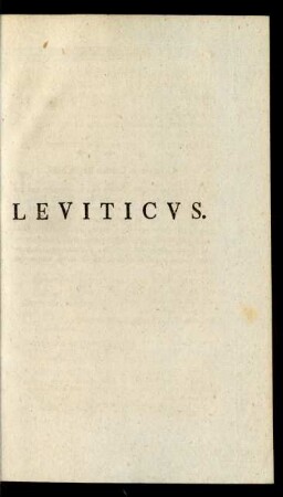 Leviticus