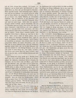 328-330 Correspondenzen