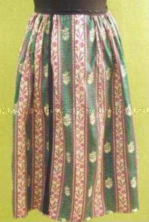 Schürze (Festliche Sorbentracht für junges Mädchen)