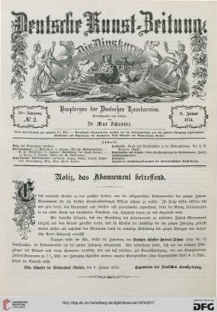 Nr. 2 (11. Januar 1874)