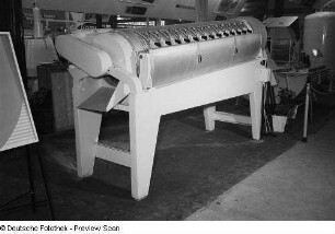 maschine auf der Leipziger Frühjahrsmesse