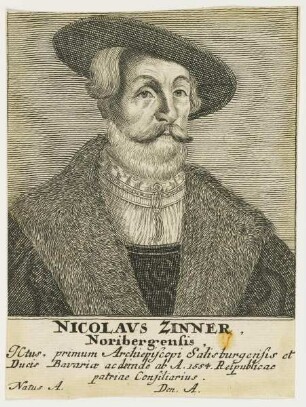 Bildnis des Nicolavs Zinner