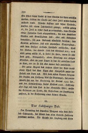 21. Das Habspurger Bad. - 23. Die alte Burg Habspurg.