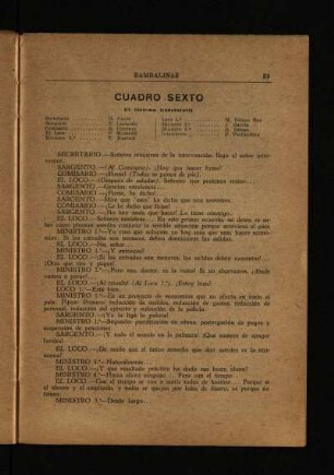 Cuadro sexto - El sistema Guastatutti