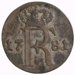 Münze, Groschen, 1781