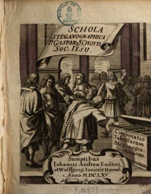 Schola steganographica : In classes octo distributa