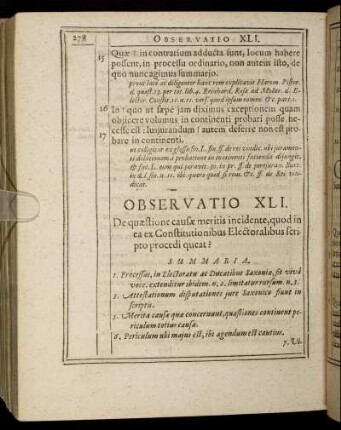 Observatio XLI. - Observatio XLV.