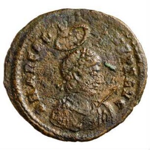 Münze, Aes 2, 378 - 383 n. Chr.