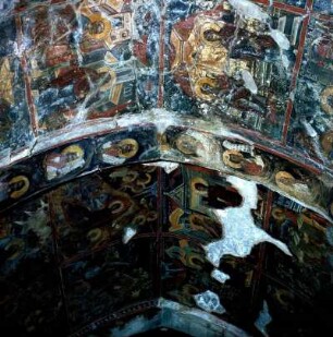 Kloster Valsamonero, Kirche Agios Fanourios, Inneres, Fresko, Szenen aus dem Marienleben