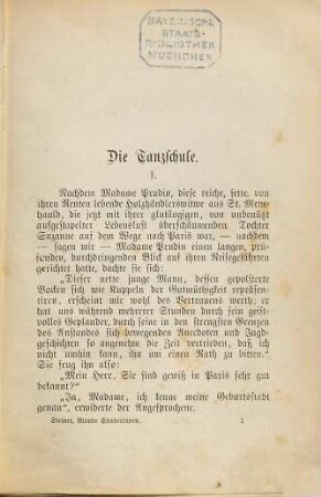 Blonde Sünderinnen : Novelletten von Georg Steiner. (Inhalt: Die Tanzschule. - Die Mauerbrecher. - Der Tenor. - Der Handschuh der Generalin. - Die Pause. - = ??! - Ihr Ohrläppchen. - Ihr Kammerkätzchen. - Einmal Eins ist Eins. Ihr Souvenir. - Säbelbeine. - Ihr Beschützer. - Im Tollhaus zu St. Jory. - Eine glänzende Geschichte. - Ein salomonisches Urtheil. - Die Hebeltheorie. - Im Wahn. - Zu viel. - Die Menagerie. - Eine Erdbeerbowle. - Der Roman des Genies.)