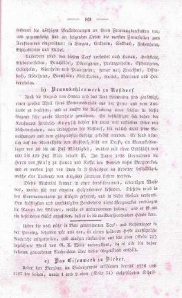 c) Das Eisenwerk zu Bieber.