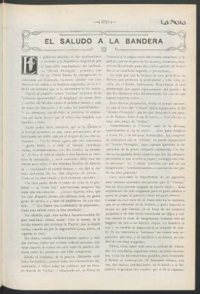 El saludo a la bandera