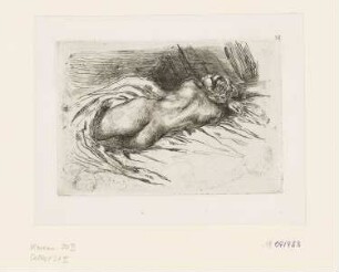 Étude de femme, vue de dos