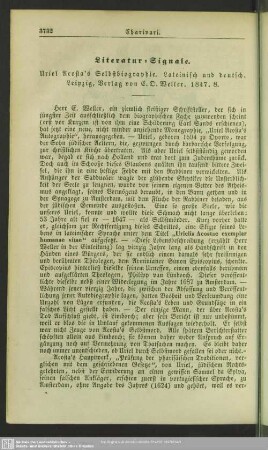 Literatur-Signale