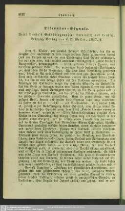 Literatur-Signale