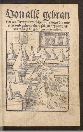 Titelblatt Gebrannte Wasser
