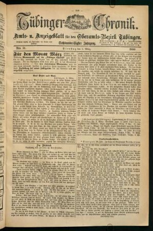 2. März (Nro. 51) - 5. März (Nro. 54)