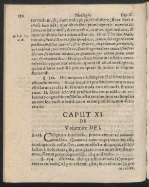 Caput XI. De Voluntate Dei.