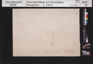 Industrieverwaltung Erzbergbau, Zweigbetrieb Zwitterstock Altenberg, 2. und halb 3. Gezeugstrecke