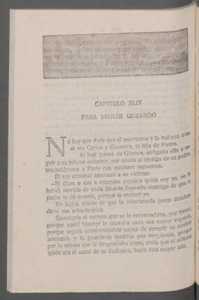 Capítulo XLIV - Para seguir gozando