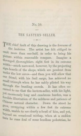 No. 10. The lantern-seller