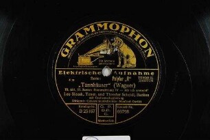 "Tannhäuser" : III. Akt, III. Szene: Romerzählung IV [Teil]; Als ich erwacht' / (Wagner)