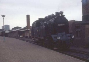 Nordhausen Nordbahnhof Lok 99 6001 Rangierfahrt