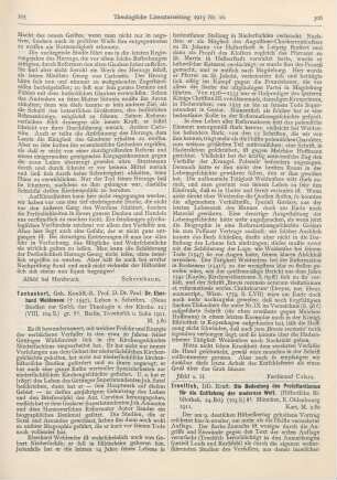 305-306 [Rezension] Tschackert, Paul, Dr. Eberhard Weidensee († 1547), Leben u. Schriften