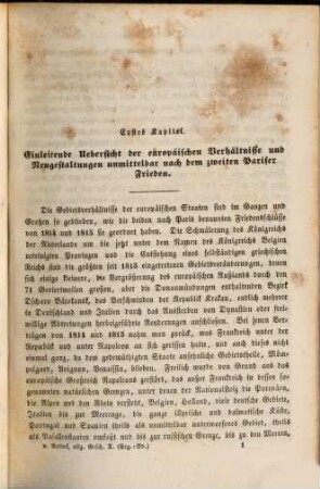 Karl von Rotteck's Allgemeine Geschichte : vom Anfang der historischen Kenntniß bis auf unsere Zeiten ; Originalwerk in neun Bänden. 10